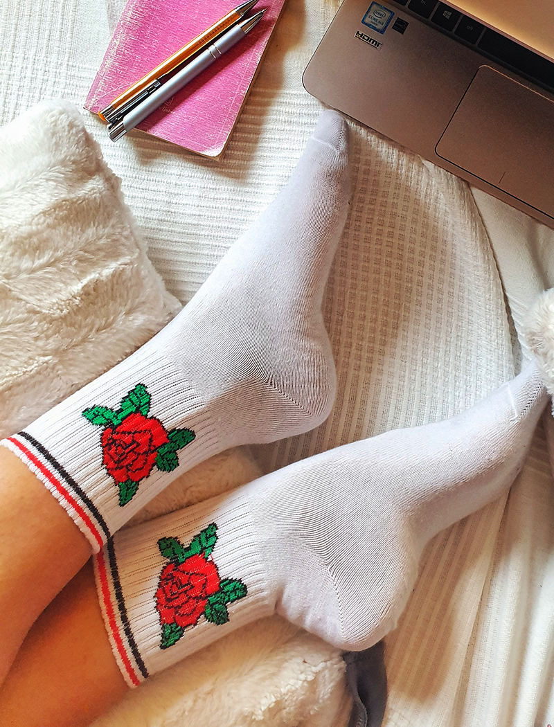 Rose Šarene Čarape