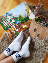 Grim Reaper Šarene Čarape