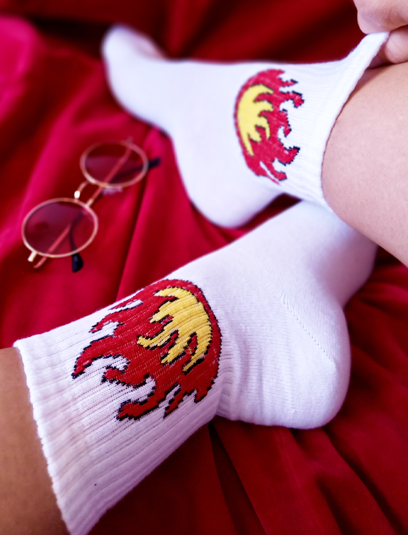 Flame Šarene Čarape