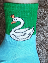 Swan Šarene Čarape