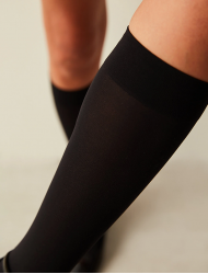 Micro 40 Crna Ženske Dokolenice