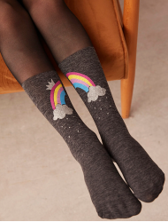 Rainbow Crown Unihop za Devojčice