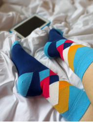 Romboid Šarene Čarape