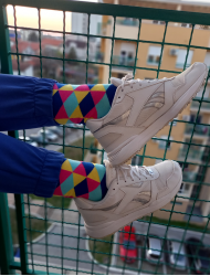 Romboid Šarene Čarape