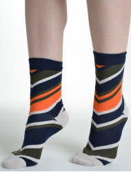 Diagonal Šarene Čarape