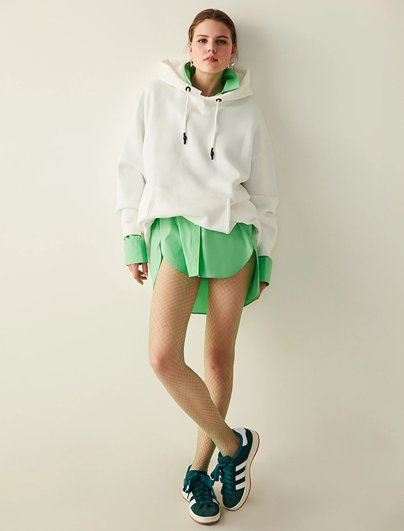 Fashion Green Ženski Mrežasti Unihop